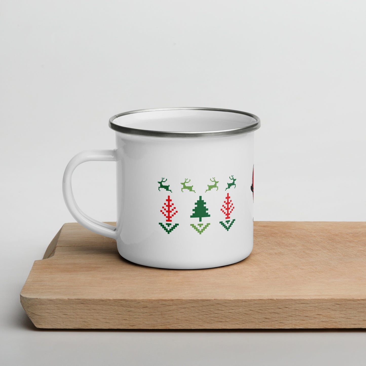 Seasonal Enamel Mug