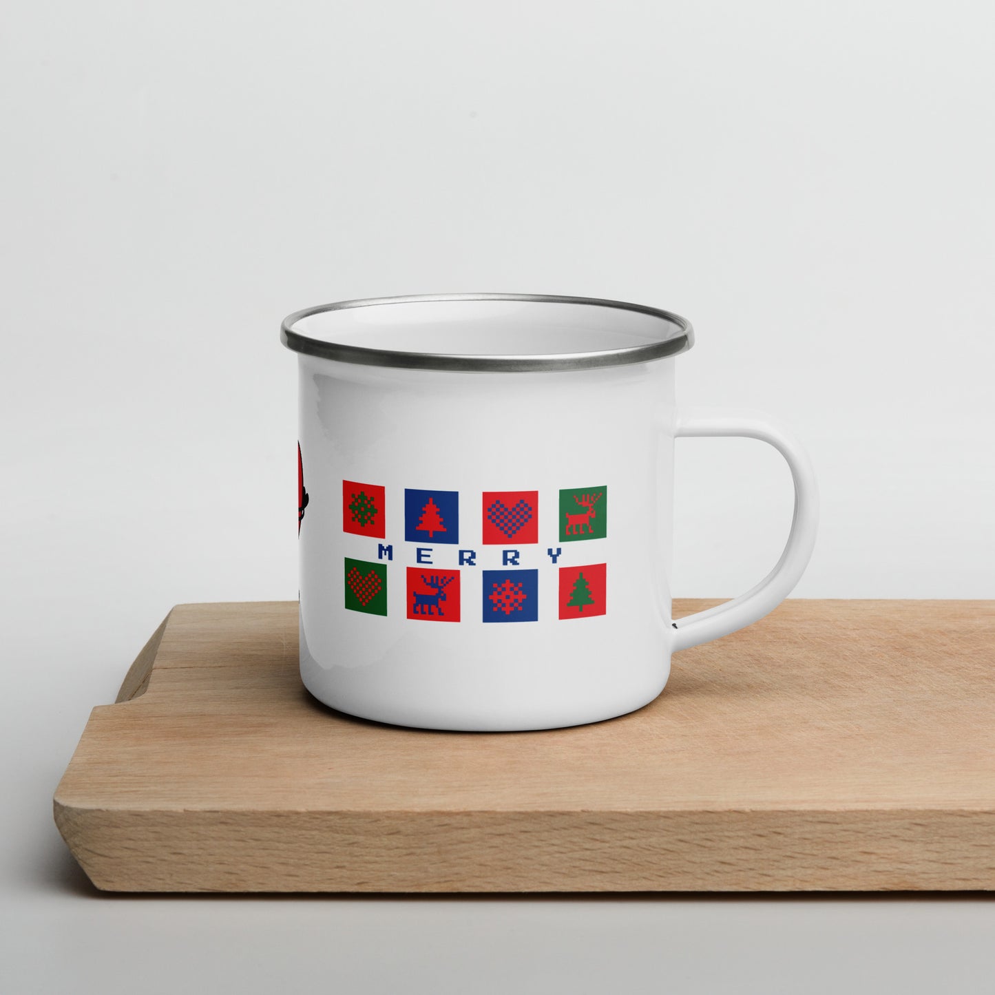 Seasonal Enamel Mug