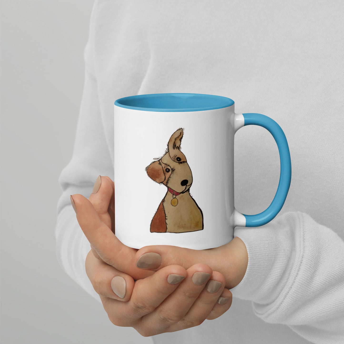 Perrucho Mug with Color Inside