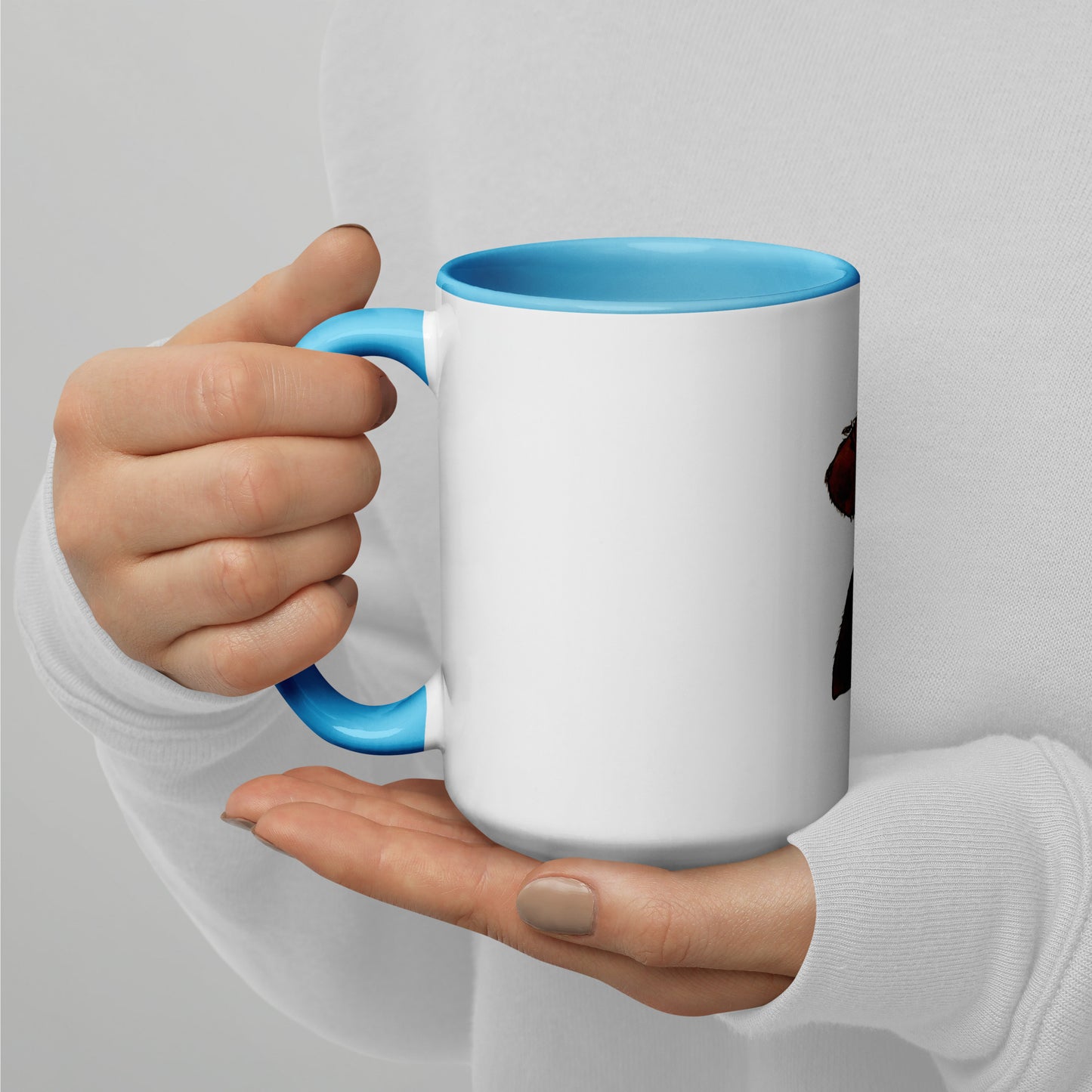 Perrucho Mug with Color Inside