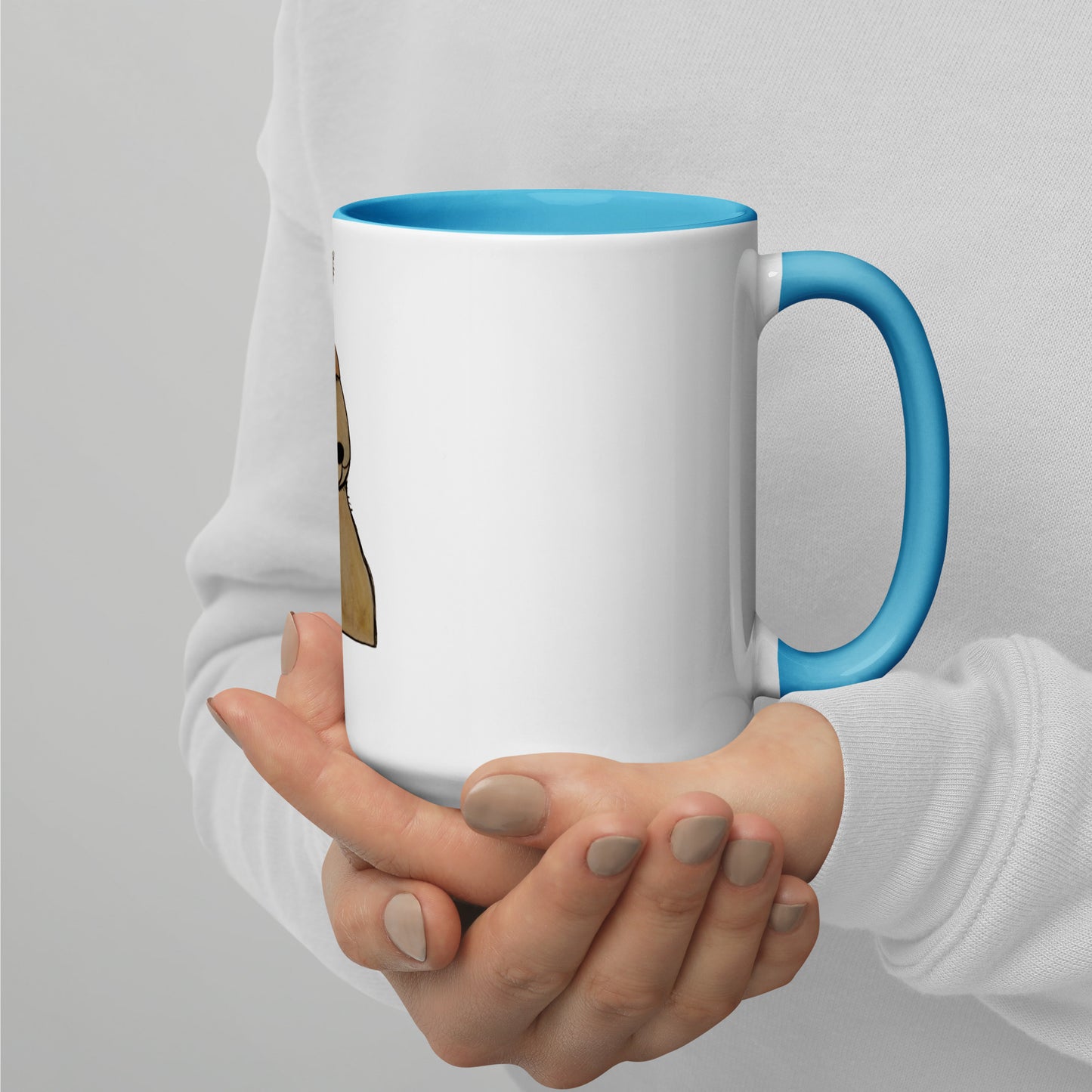 Perrucho Mug with Color Inside