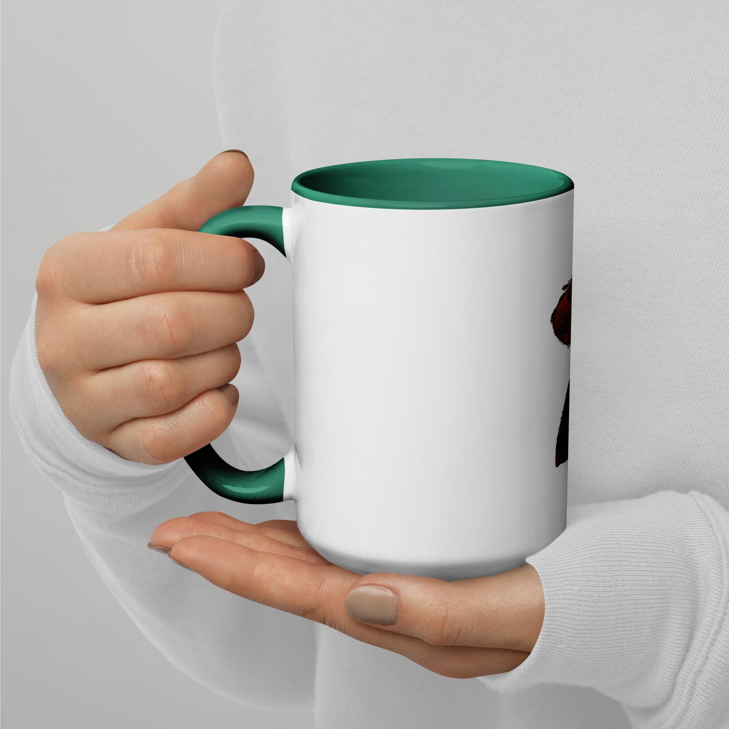 Perrucho Mug with Color Inside