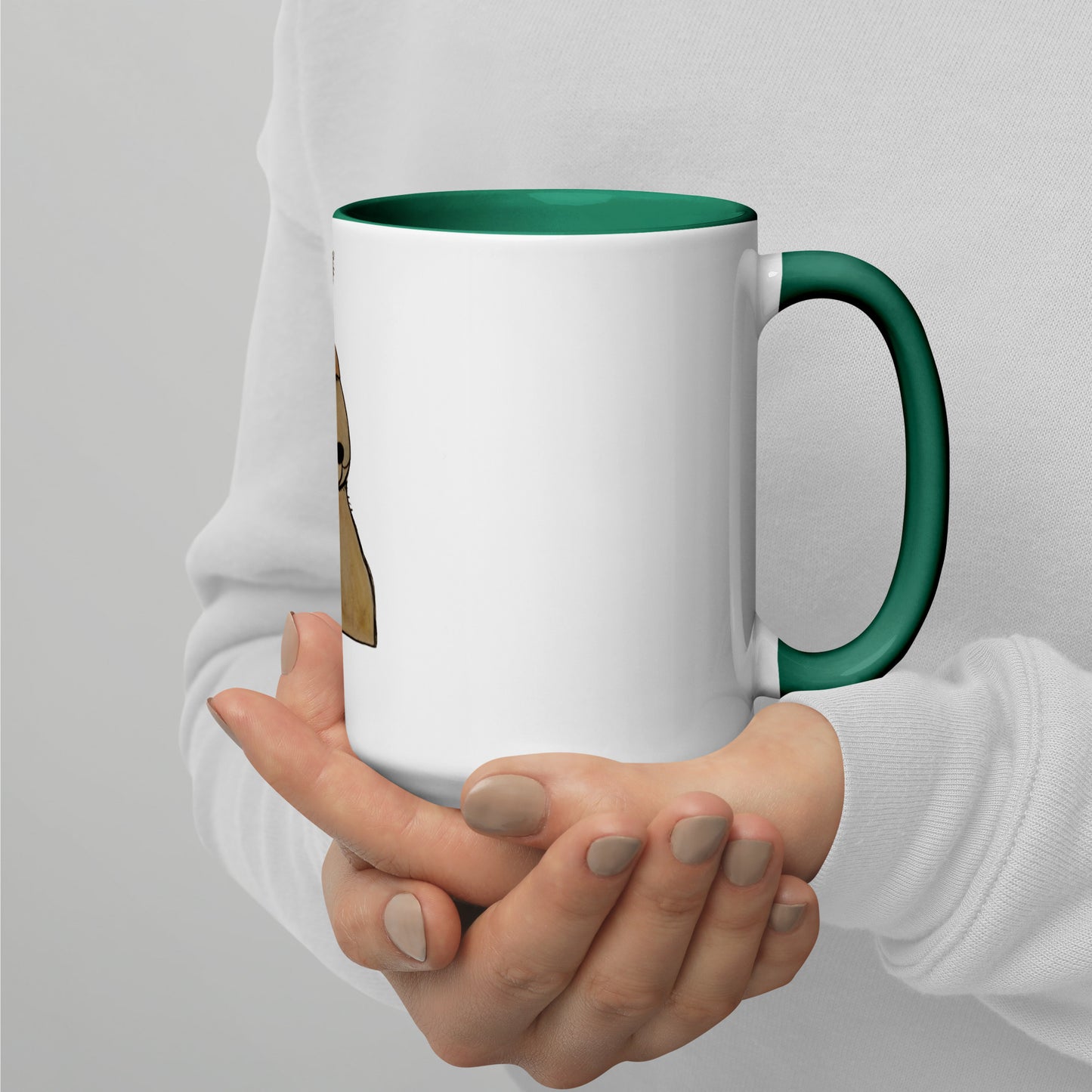 Perrucho Mug with Color Inside