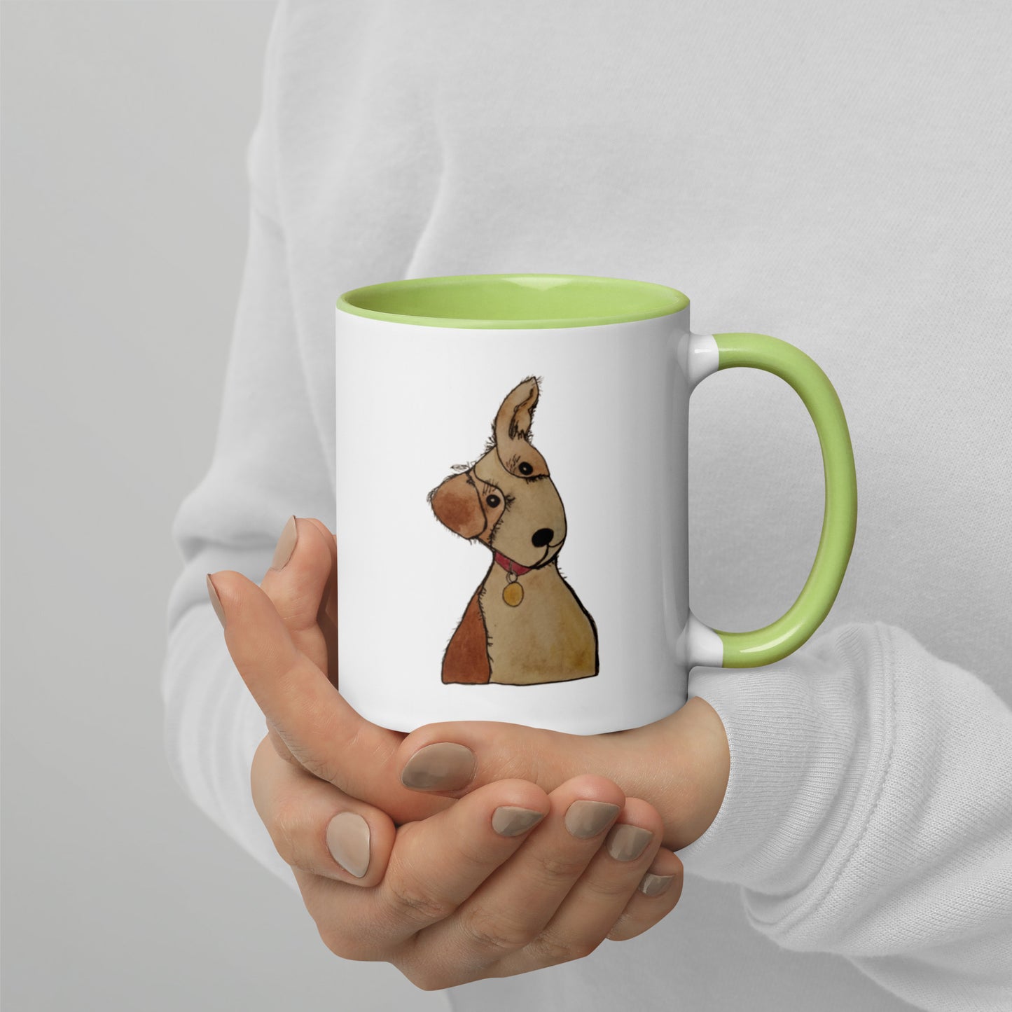 Perrucho Mug with Color Inside