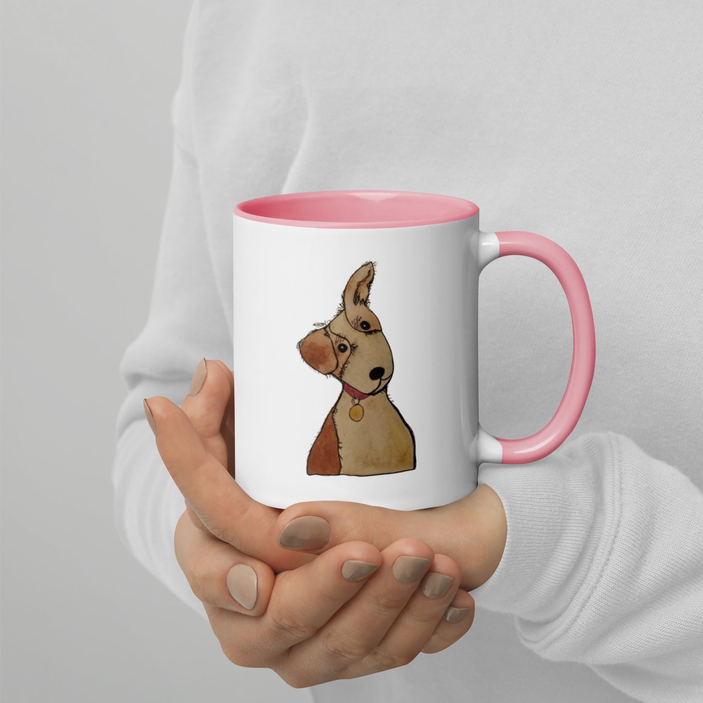 Perrucho Mug with Color Inside