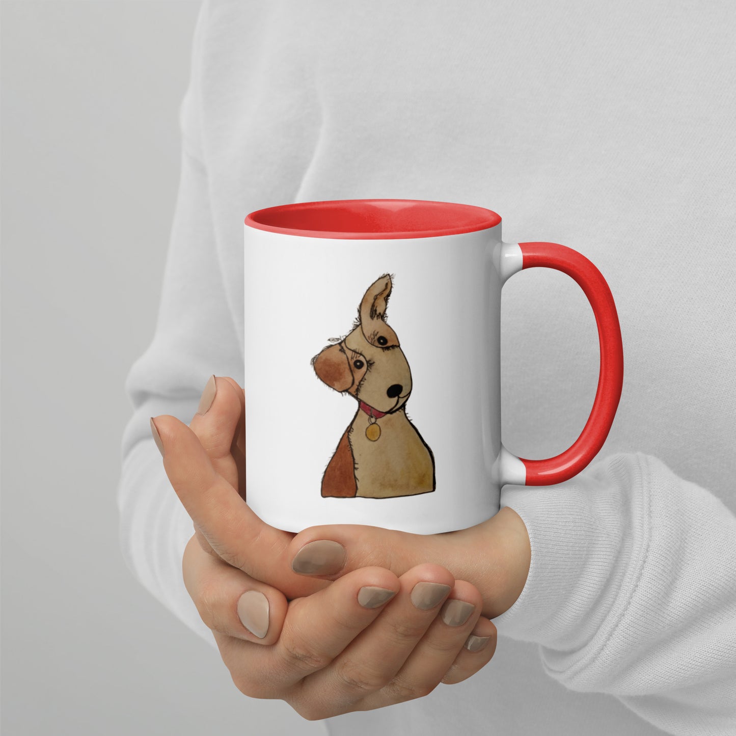 Perrucho Mug with Color Inside