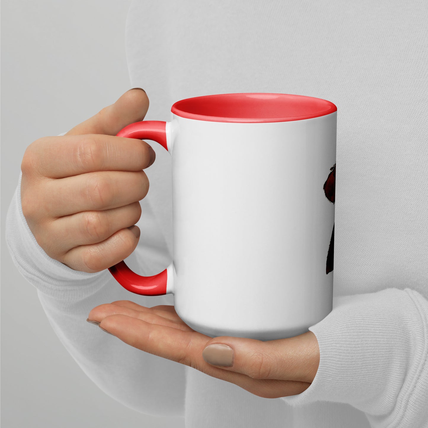 Perrucho Mug with Color Inside